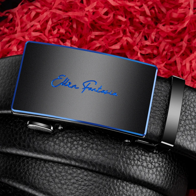 Men Belt Genuine Leather belt for men Alloy buckle ratchet belts Men Designer Belt Automatic belts