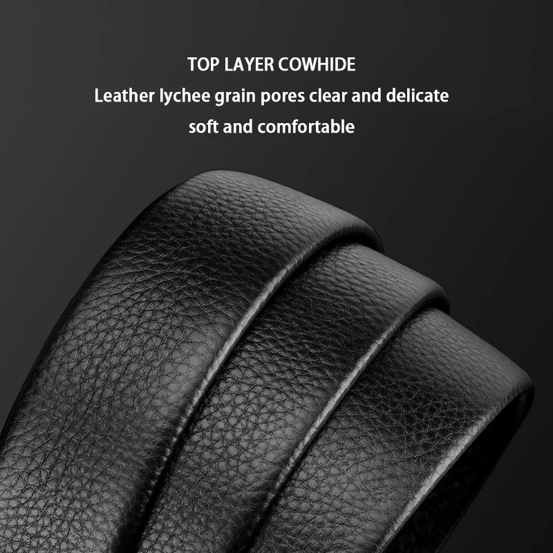 Men Belt Genuine Leather belt for men Alloy buckle ratchet belts Men Designer Belt Automatic belts