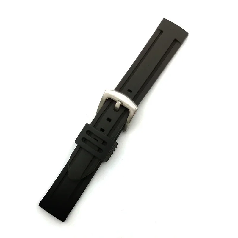 30mm 28mm 26mm 24mm Rubber Watch Strap 18mm 20mm 22mm Men's Sport Watchband Soft Diving Waterproof Silicone Wrist Belt Bracelet