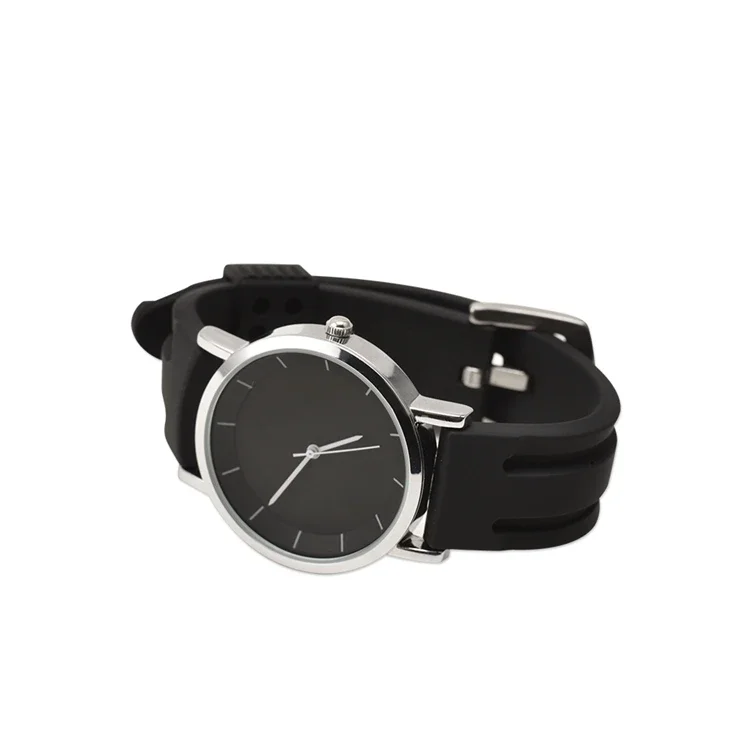 30mm 28mm 26mm 24mm Rubber Watch Strap 18mm 20mm 22mm Men's Sport Watchband Soft Diving Waterproof Silicone Wrist Belt Bracelet