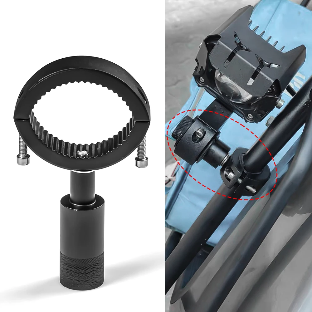 Motorcycle Fog Lights Bracket Tube Mounting Holder 20-38/38-60mm Motorcycle Headlight Support Moto Spotlights Fork Bracket Clamp