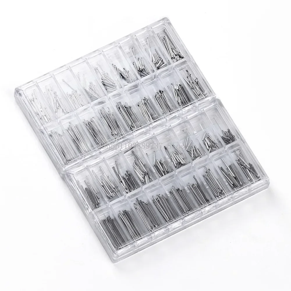 Watch Band Link Pins 360PCS 6-23mm Strainless Steel Latch Pins Watchband Strap Bracelets Connecting Pins Watchmaker Repair Tools