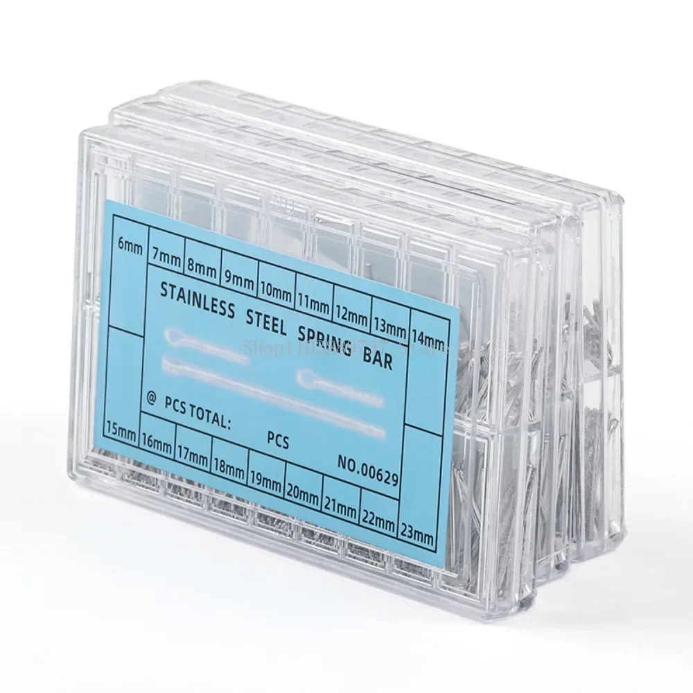 Watch Band Link Pins 360PCS 6-23mm Strainless Steel Latch Pins Watchband Strap Bracelets Connecting Pins Watchmaker Repair Tools