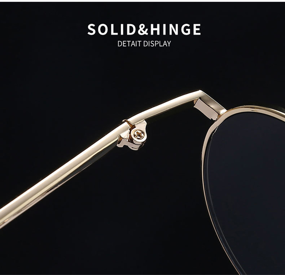 MUSELIFE Retro Round Metal Sunglasses Steampunk Men Women Brand Designer Glasses Oculos De Sol Shades UV Protection
