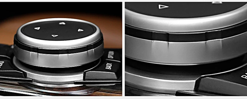 Car Multimedia Buttons Cover Stickers Knob Cover For BMW 1 3 5 Series X3 X5 X6 F30 F10 F25 E71 E84 E90 E70 E60 F20 E91 E92 E93