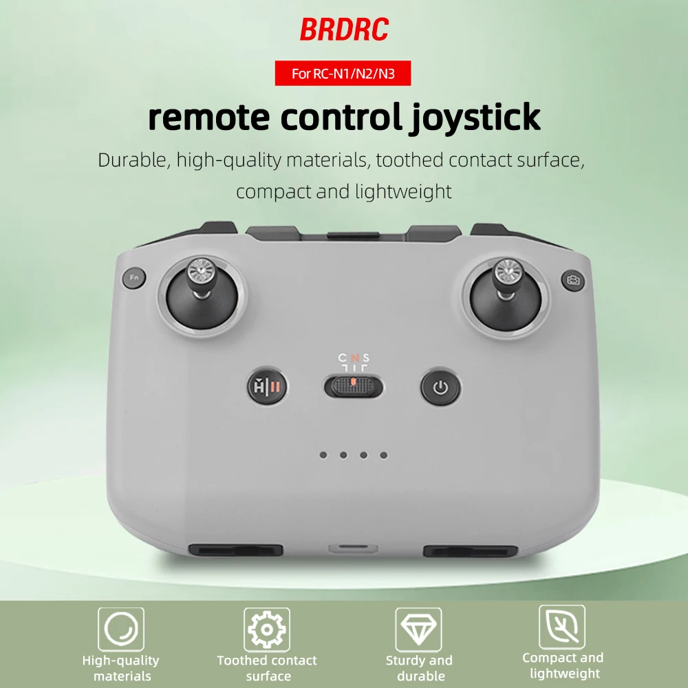 BRDRC Joystick for DJI Mini 5 Pro/Flip/NEO/Mini 4 Pro/Mavic 4 Pro/Air 3 Remote Control Thumb Rocker for RC/RC 2 Accessories