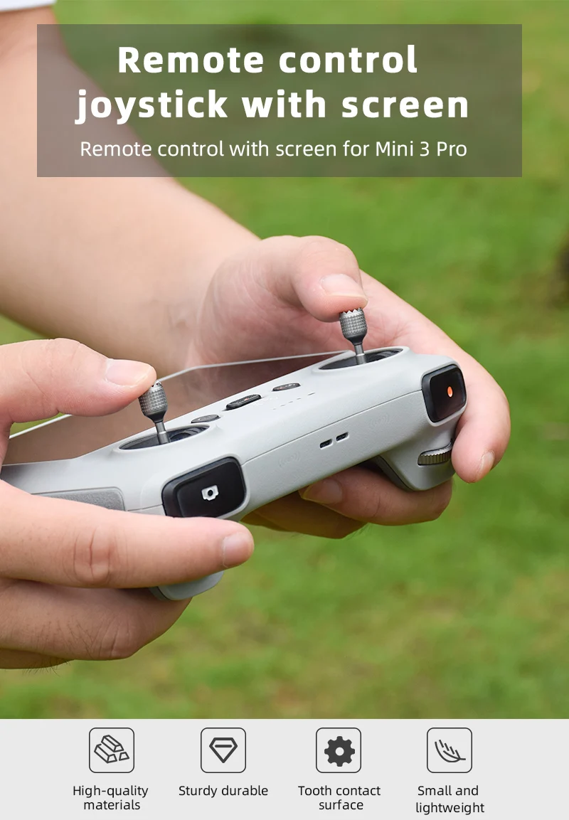 BRDRC Joystick for DJI Mini 5 Pro/Flip/NEO/Mini 4 Pro/Mavic 4 Pro/Air 3 Remote Control Thumb Rocker for RC/RC 2 Accessories
