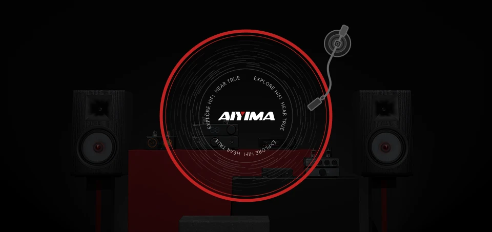 AIYIMA Audio T9 HiFi Bluetooth 5.0 Vacuum Tube Amplifier USB DAC Stereo Amplificador COAX OPT VU Meter Amplifier Speaker Amplify