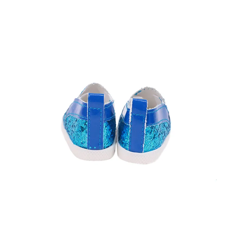 7 cm Doll Shoes For 43cm Baby Doll Clothes Accessories & 18 Inch American Doll Girl's Toy Gift