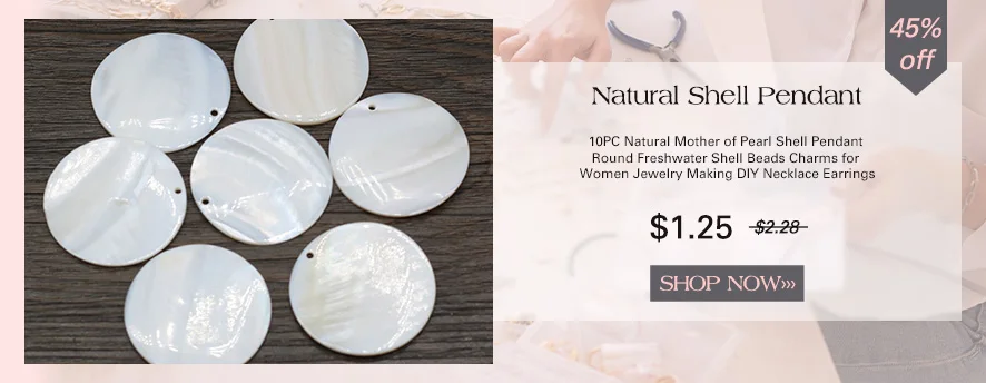 10pcs Black Mother of Pearl Coin Charms Fashion Natural Shell Disc Pendant for Jewelry Making DIY Earrings Necklace Accessories
