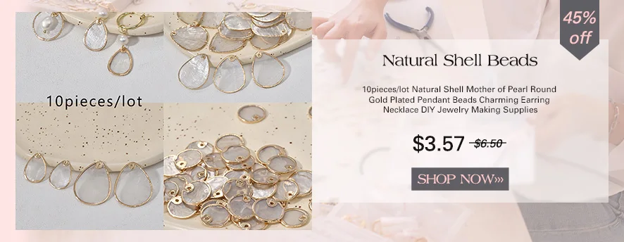 10pcs Black Mother of Pearl Coin Charms Fashion Natural Shell Disc Pendant for Jewelry Making DIY Earrings Necklace Accessories