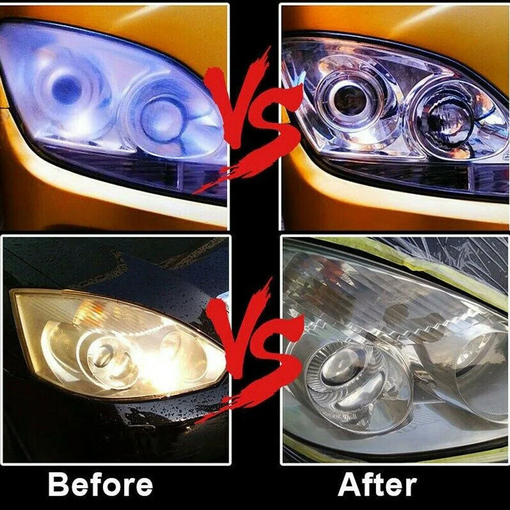 Polish Car Headlight Kit 800G Liquid Polymer Headlight Repair Renovation Tool Evaporator Set Regeneration Of Car lamps
