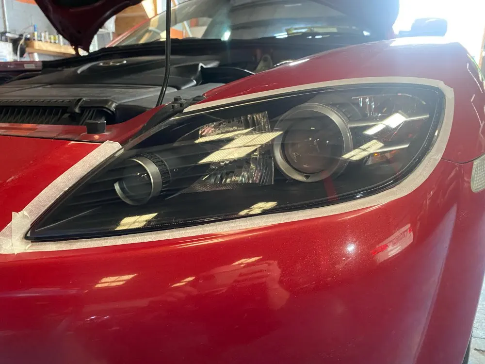Polish Car Headlight Kit 800G Liquid Polymer Headlight Repair Renovation Tool Evaporator Set Regeneration Of Car lamps