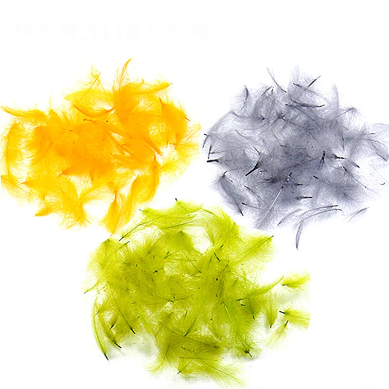 Premium Fly Tying Duck CDC Feathers Net 0.5g Cul De Canard Duck Butt Feathers Dry Fly Wings Fly Tying Materials
