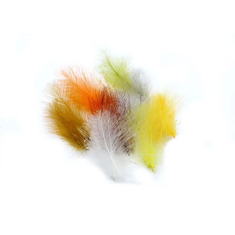 Premium Fly Tying Duck CDC Feathers Net 0.5g Cul De Canard Duck Butt Feathers Dry Fly Wings Fly Tying Materials