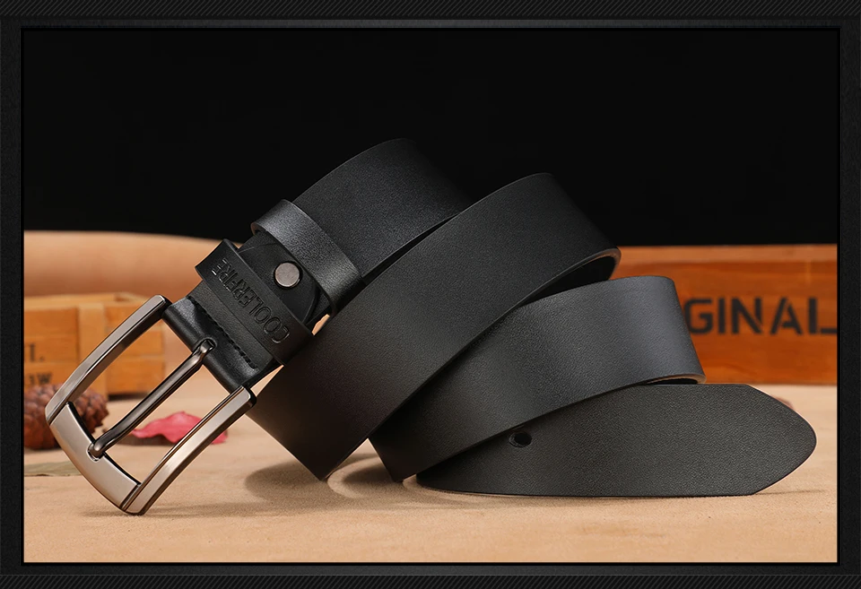 Belts Men Cowskin Fashion Strap Male Jeans For Trousers Free Shipping Man High Quality Genuine Leather Belt Luxury Designer