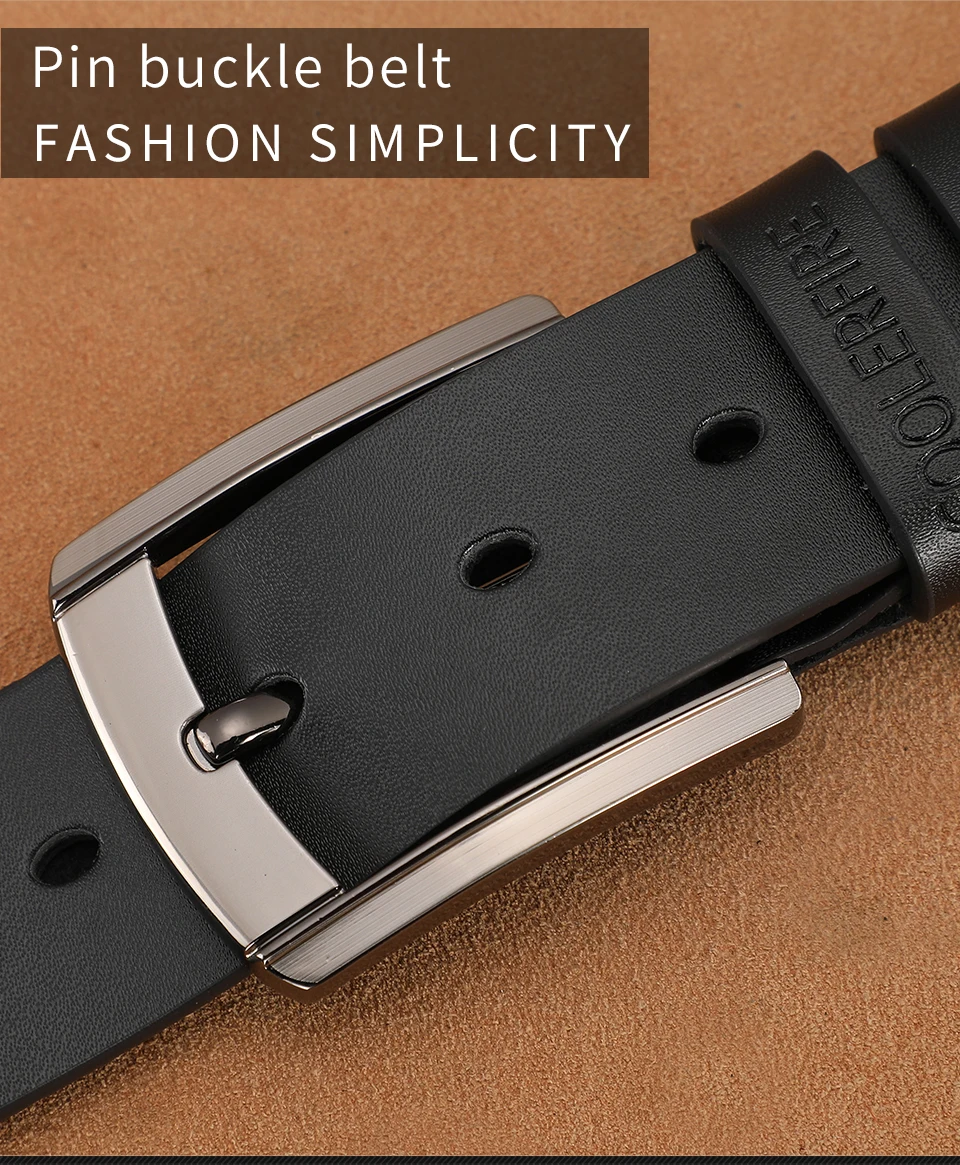 Belts Men Cowskin Fashion Strap Male Jeans For Trousers Free Shipping Man High Quality Genuine Leather Belt Luxury Designer