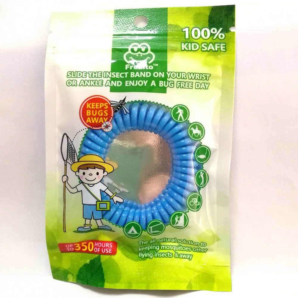 10 Pack Mosquito Repellent Bracelets Natural Mosquito Repellent DEET-Free Waterproof Mosquito Bracelet for Adults Kids