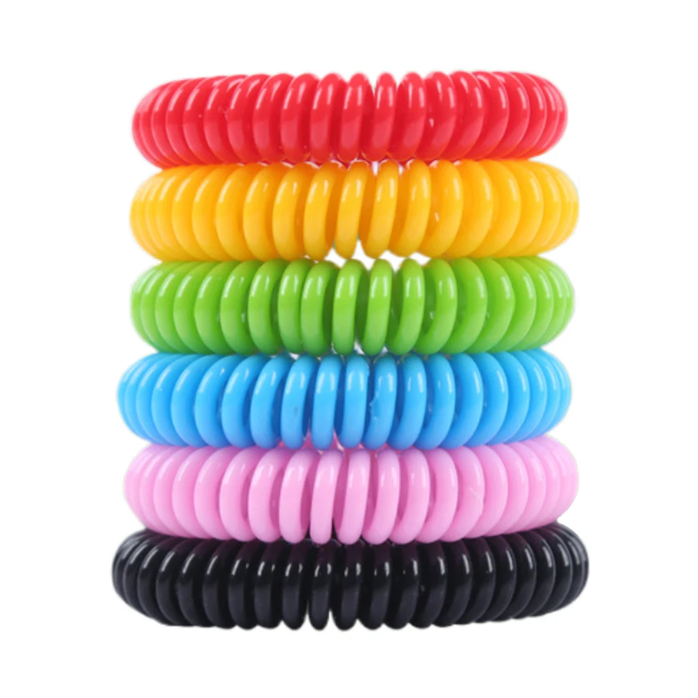 10 Pack Mosquito Repellent Bracelets Natural Mosquito Repellent DEET-Free Waterproof Mosquito Bracelet for Adults Kids