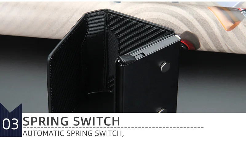 Magnet Rfid Blocking Credit Card Holder Case for Men Unisex Leather ID Bank Wallets with Magnetic Buckle Closer Small PU Purse