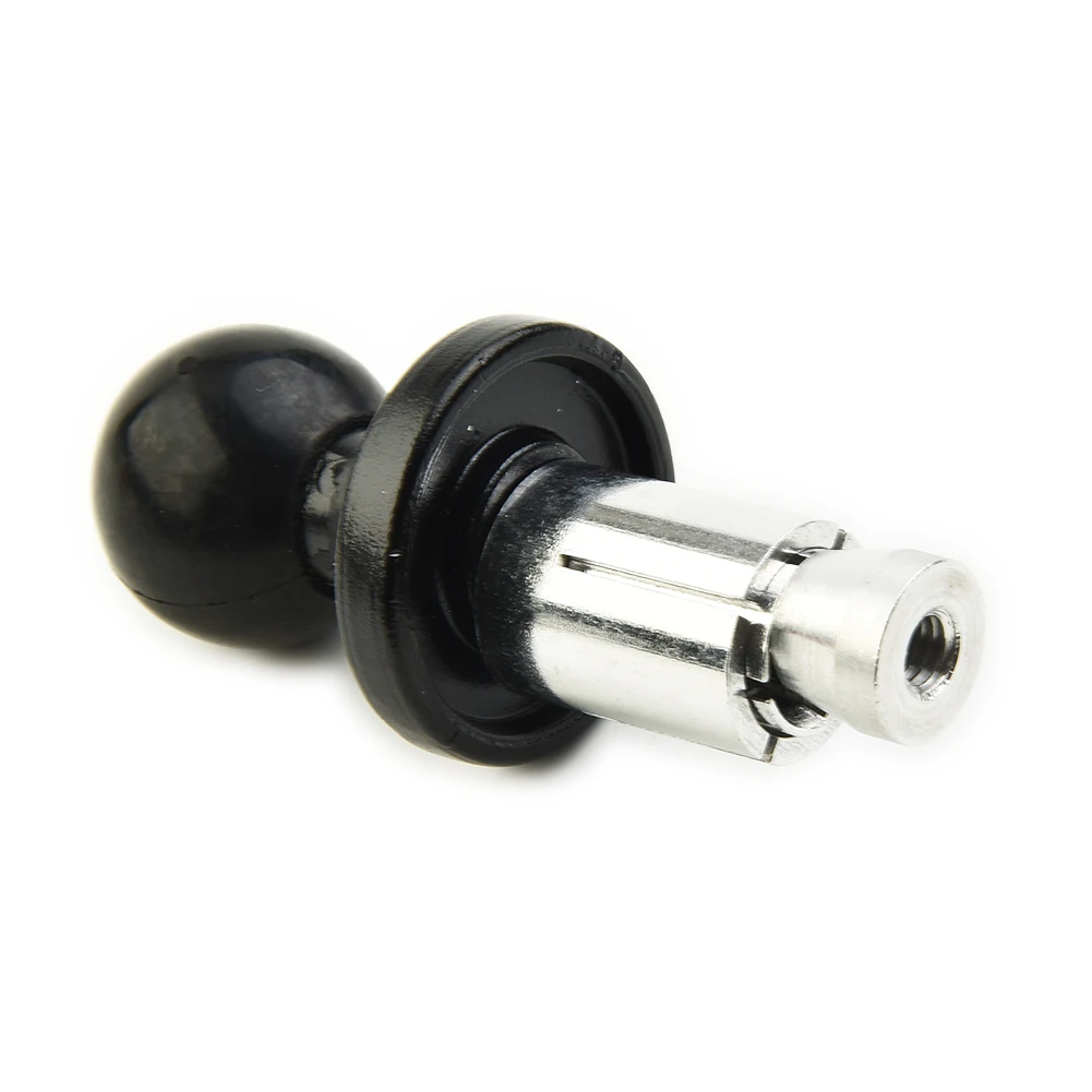 Motorcycle Bike Aluminum Mount Fork Stem Base Set W/ Ball Head For RAM Mount Compatible With A Variety Of Connecting Rod/bracket