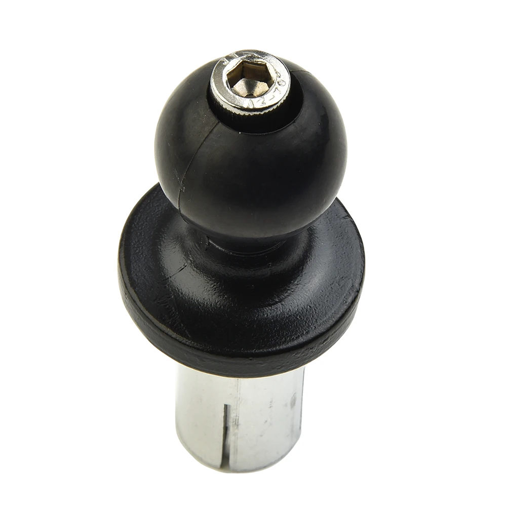 Motorcycle Bike Aluminum Mount Fork Stem Base Set W/ Ball Head For RAM Mount Compatible With A Variety Of Connecting Rod/bracket