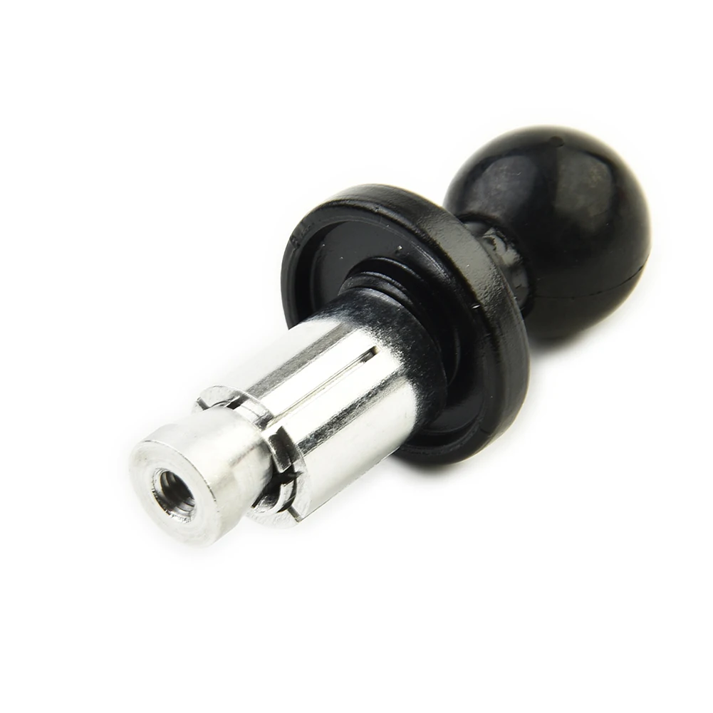 Motorcycle Bike Aluminum Mount Fork Stem Base Set W/ Ball Head For RAM Mount Compatible With A Variety Of Connecting Rod/bracket