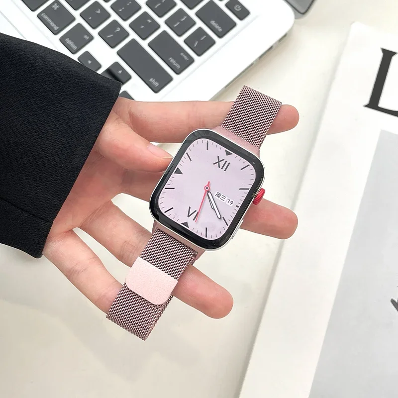 Milanese Loop Band For Huawei Watch FIT 3 Strap smart Magnetic stainless steel correa for Huawei fit3 2024 NEWEST Accessories