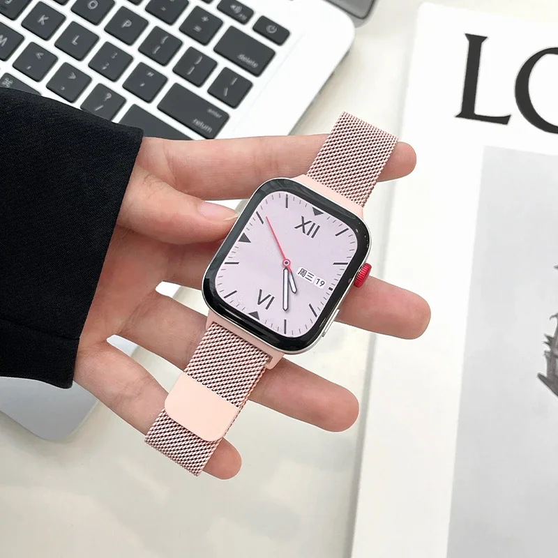 Milanese Loop Band For Huawei Watch FIT 3 Strap smart Magnetic stainless steel correa for Huawei fit3 2024 NEWEST Accessories