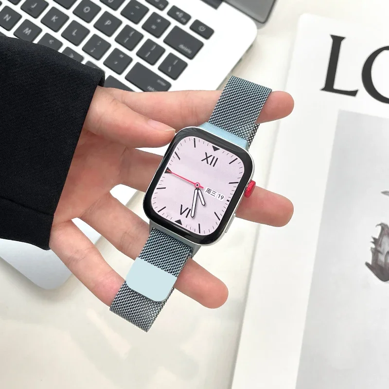 Milanese Loop Band For Huawei Watch FIT 3 Strap smart Magnetic stainless steel correa for Huawei fit3 2024 NEWEST Accessories