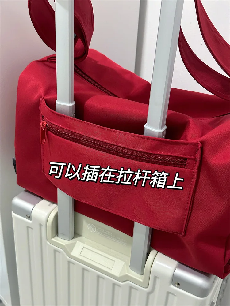 Large Crossbody Travel Tote Bags for Women 2024 Canvas Shoulder Messenger Bag Sports Yoga Satchels Fashion Woman Handbag