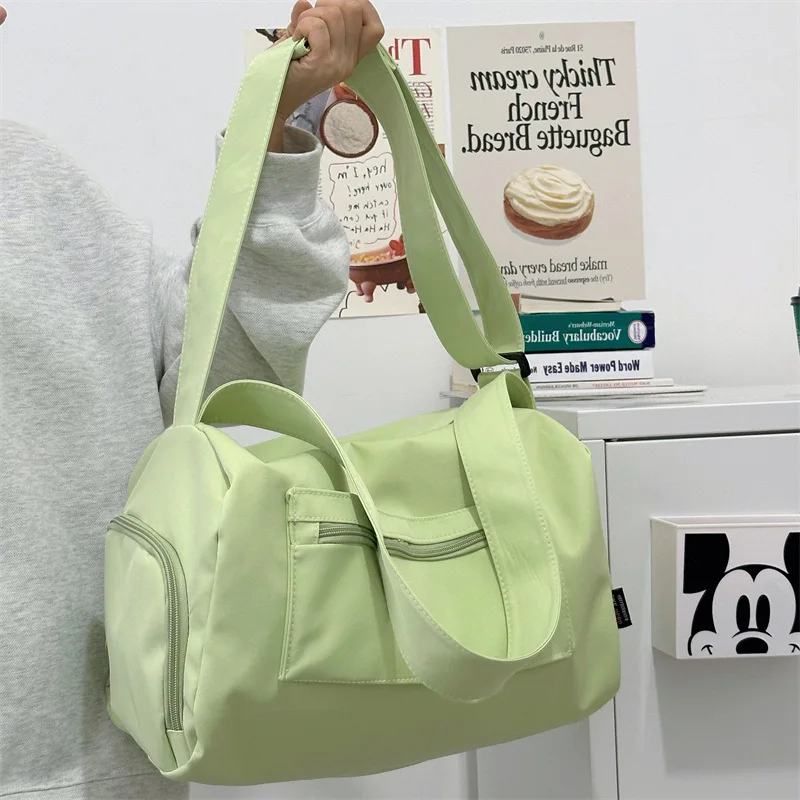 Large Crossbody Travel Tote Bags for Women 2024 Canvas Shoulder Messenger Bag Sports Yoga Satchels Fashion Woman Handbag