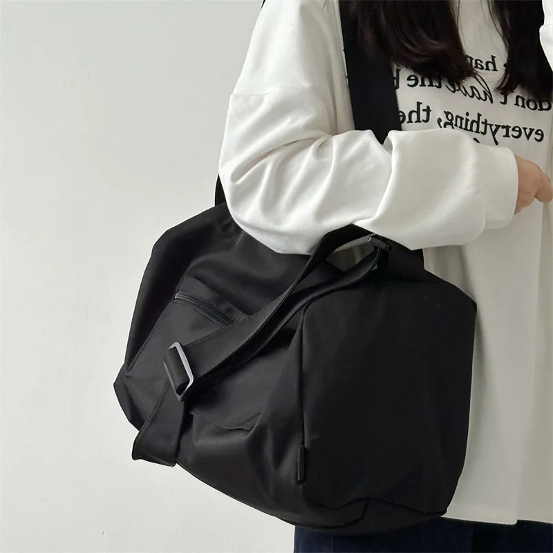Large Crossbody Travel Tote Bags for Women 2024 Canvas Shoulder Messenger Bag Sports Yoga Satchels Fashion Woman Handbag