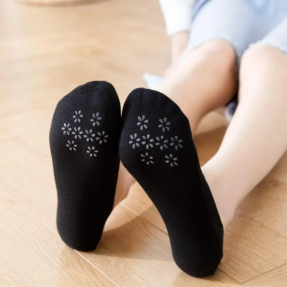 Women Summer Silicone Non-slip No Show Socks Invisible Ultra-thin Ice Silk Boat Sock Japanese JK Breathable Casual Elastic Socks