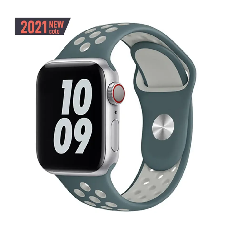 Sport watch strap For Apple Watch Bands Ultra 49mm 44mm 45mm 38/40mm 41mm Silicone Pride Bracelet iWatch Series 8 7 6 4 5 3 9 SE