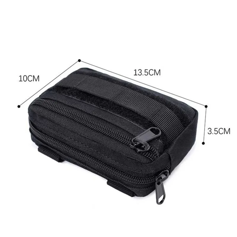 EDC Pack Men Molle Waist Belt Oxford Cloth Hip Pouch Fanny Pack Camping Hunting Accessories Utility Bag