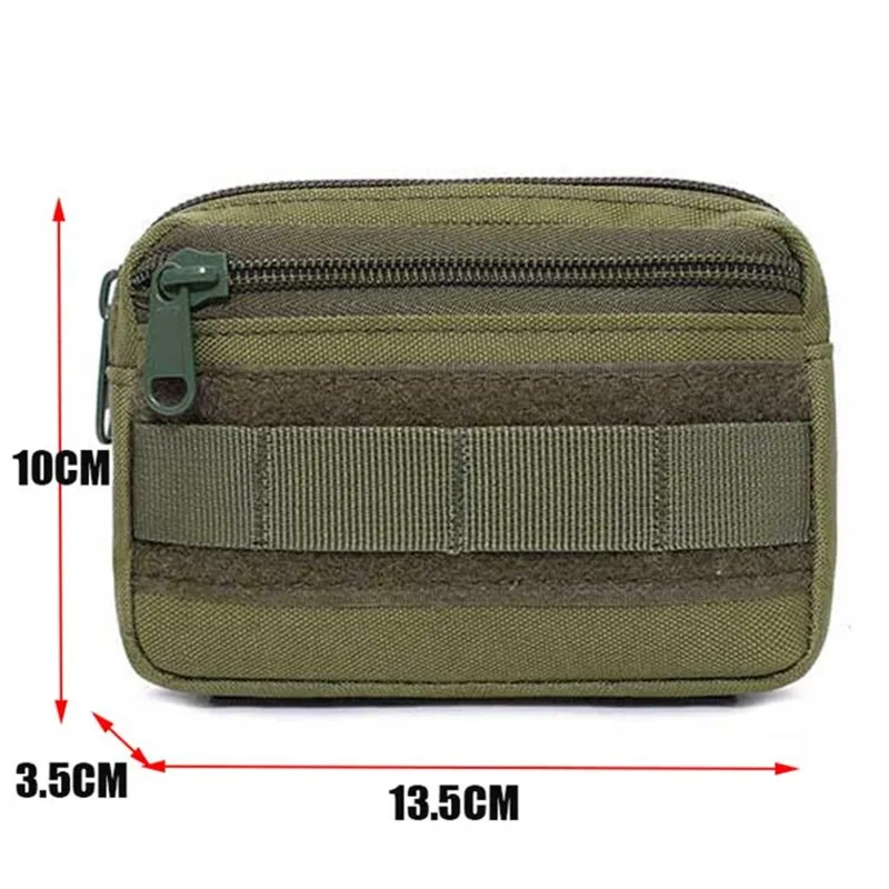 EDC Pack Men Molle Waist Belt Oxford Cloth Hip Pouch Fanny Pack Camping Hunting Accessories Utility Bag