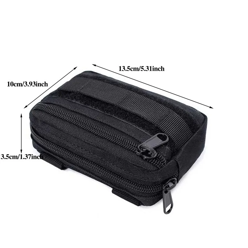 EDC Pack Men Molle Waist Belt Oxford Cloth Hip Pouch Fanny Pack Camping Hunting Accessories Utility Bag