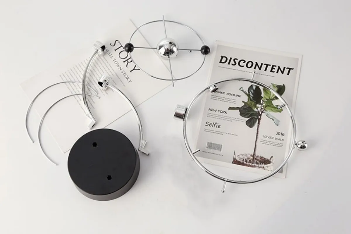 Celestial Orbital Otnament Office Desk Ornaments Galaxy Perpetual Motion Instrument Business Handicraft Ahaotic Ornaments Gifts