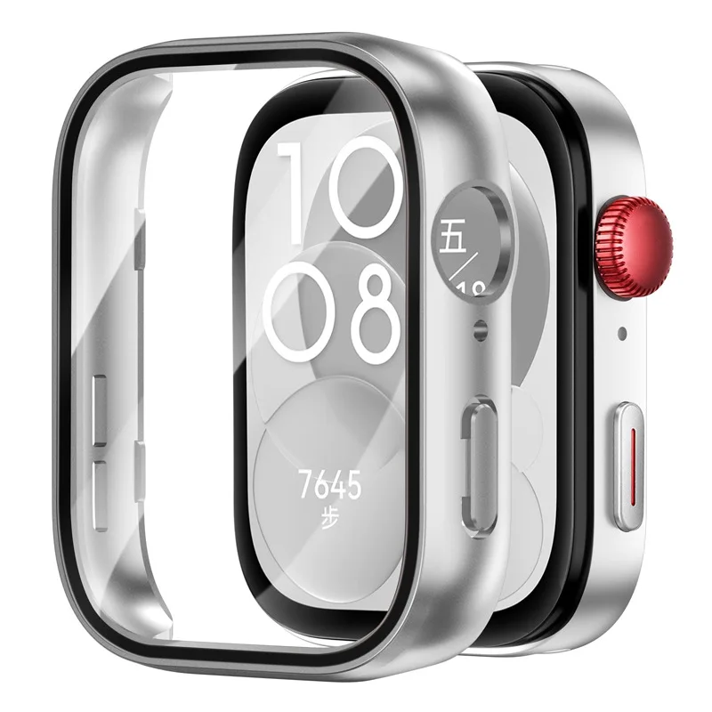 Glass+Case For Huawei Watch Fit 5 4 3 All-Around Screen Protector Hard PC Bumper Tempered Watch Case Huawei Watch Fit 5 4 Pro