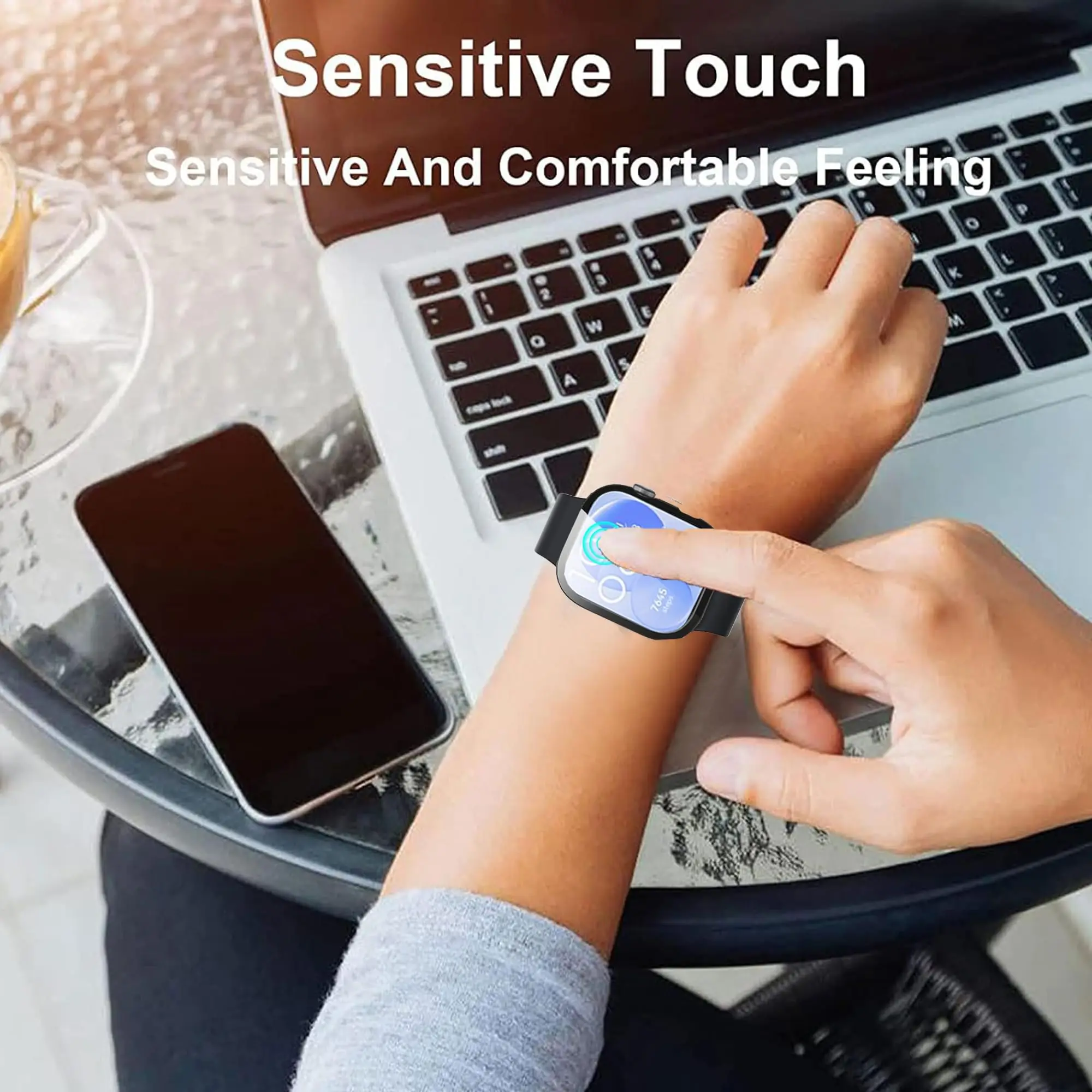 Glass+Case For Huawei Watch Fit 5 4 3 All-Around Screen Protector Hard PC Bumper Tempered Watch Case Huawei Watch Fit 5 4 Pro