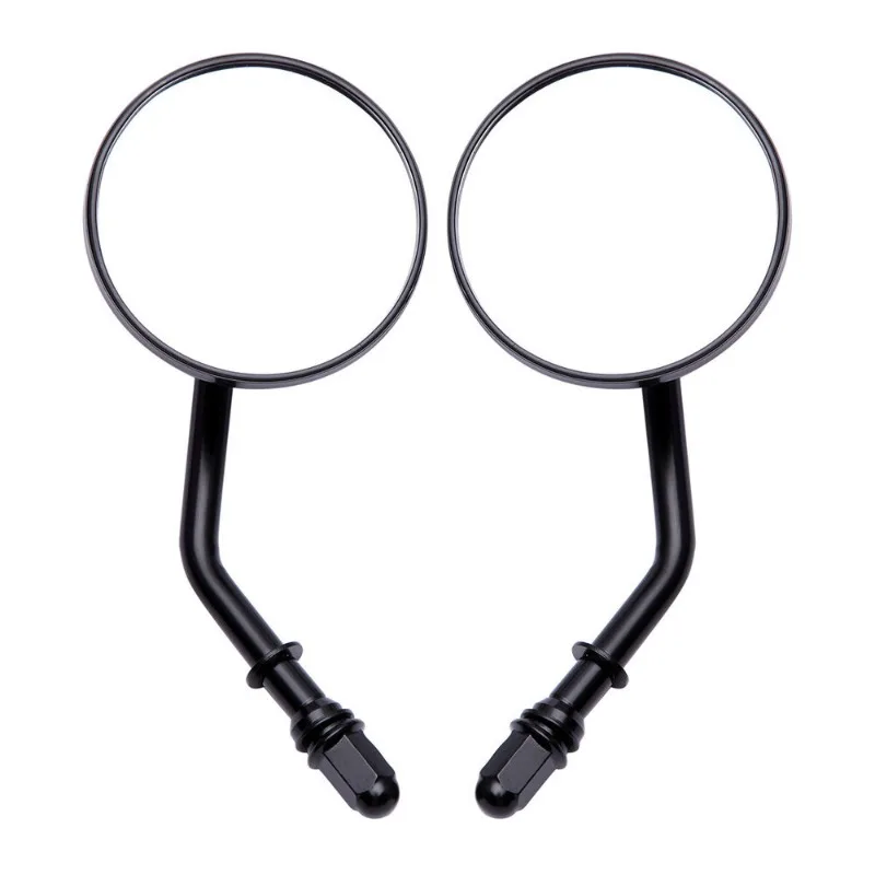 M8 Motorcycle Round Rearview Mirror Side Mirrors Retro Rear Mirrors for Harley Dyna Bobber Chopper Sportster Old School Touring