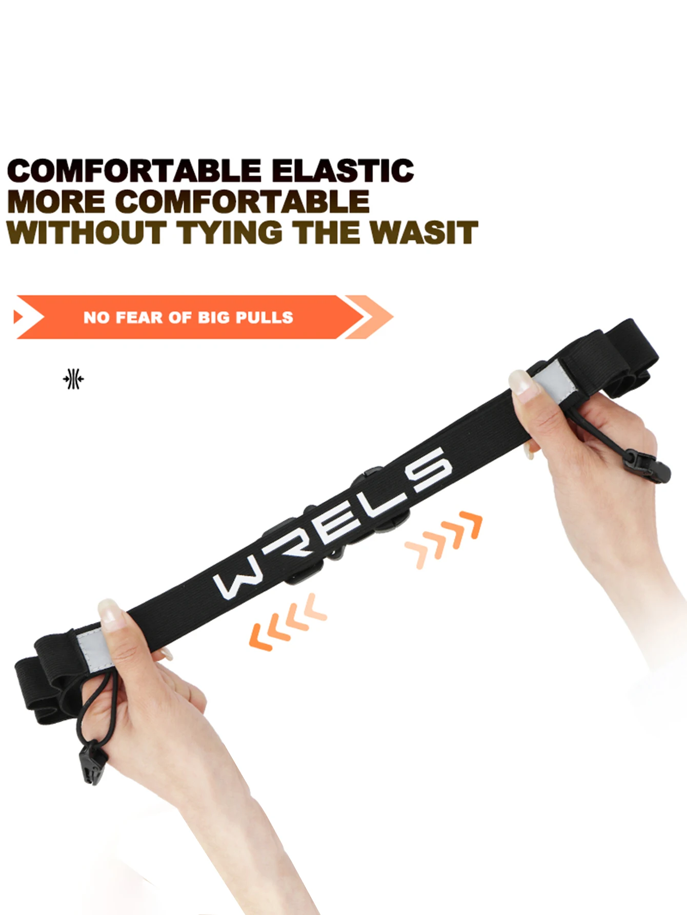 WRELS Unisex Triathlon Marathon Race Number Belt With Gel Holder Running Belt Cloth Belt Motor Running Outdoor Sports