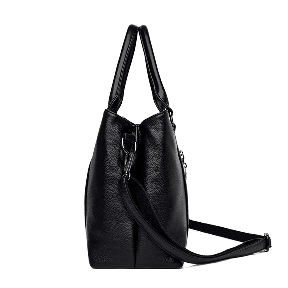 Genuine Brand Luxury Designer Women Bags High Quality Leather Shoulder Crossbody Messenger Tote Bag Large Handbag Purses