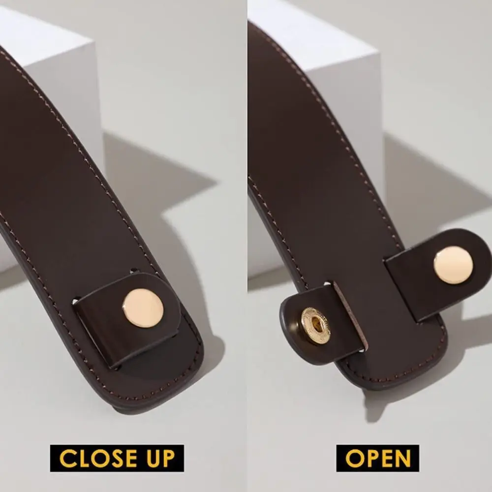 Women Lady Bag Strap Decompression Shoulder Pads Handle Fixing Clip Replace Wide Leather Bag Strap Shoulder Rest Bag Accessories