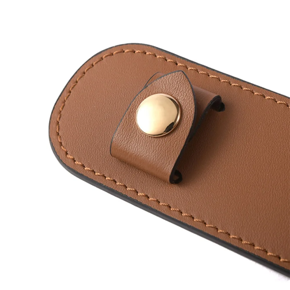 Women Lady Bag Strap Decompression Shoulder Pads Handle Fixing Clip Replace Wide Leather Bag Strap Shoulder Rest Bag Accessories
