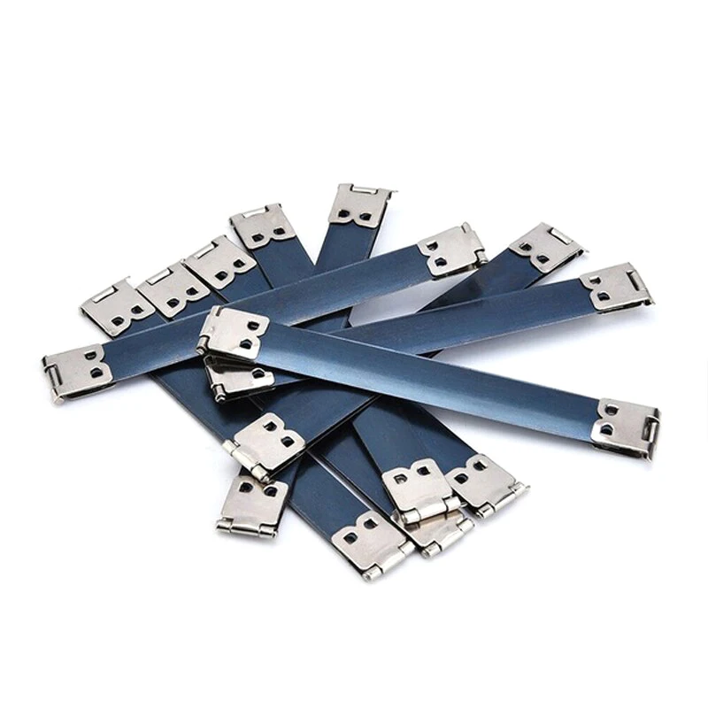10Pcs DIY Metal Internal Flex Frames Clasp Lock Bag Purse Handbag Handle Replace Hinges Spring Clip Vintage Sewing Accessories