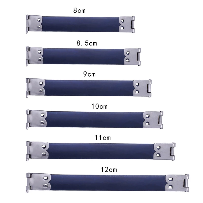 10Pcs DIY Metal Internal Flex Frames Clasp Lock Bag Purse Handbag Handle Replace Hinges Spring Clip Vintage Sewing Accessories