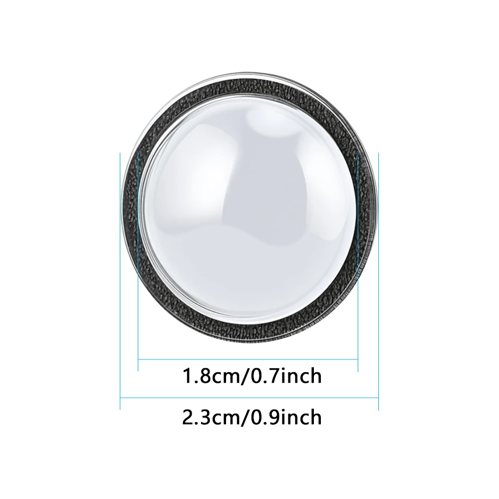 2PCS Car Camera Protective Cover Front Bumper Camera Anti-Scratch Shield Lens Guard PC Protective Cover Kits