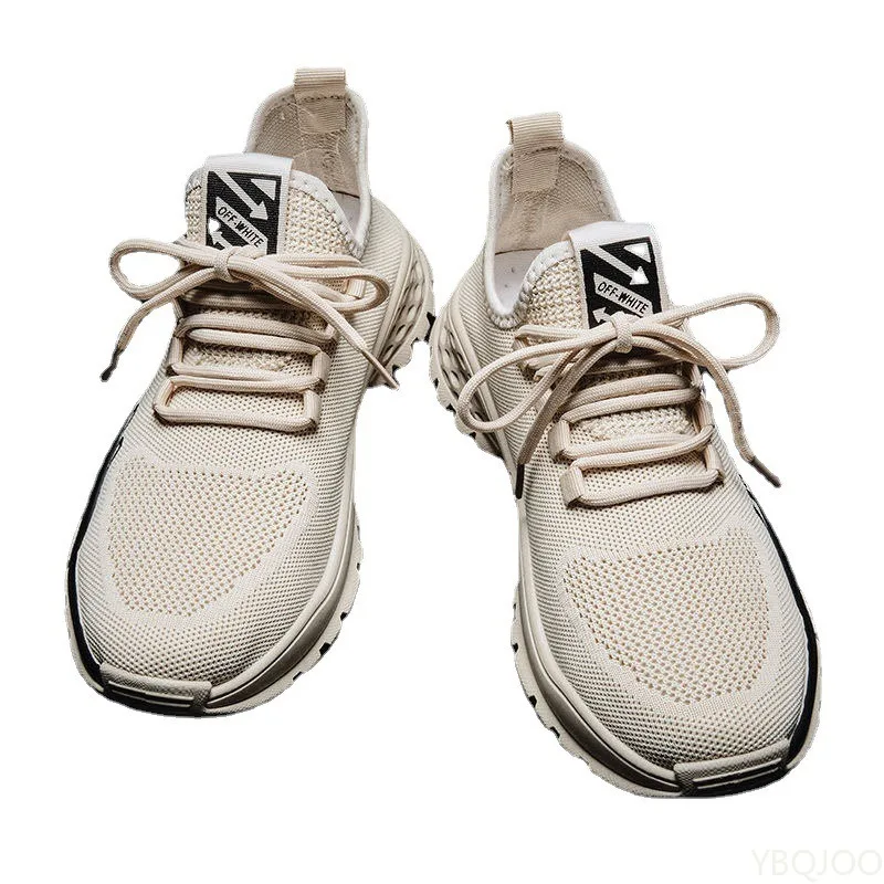 Large Size Spring and Autumn Fashion New Thick Sole Height Increasing Casual Men's Shoes Niche Trend Flat Sports Men's Shoes